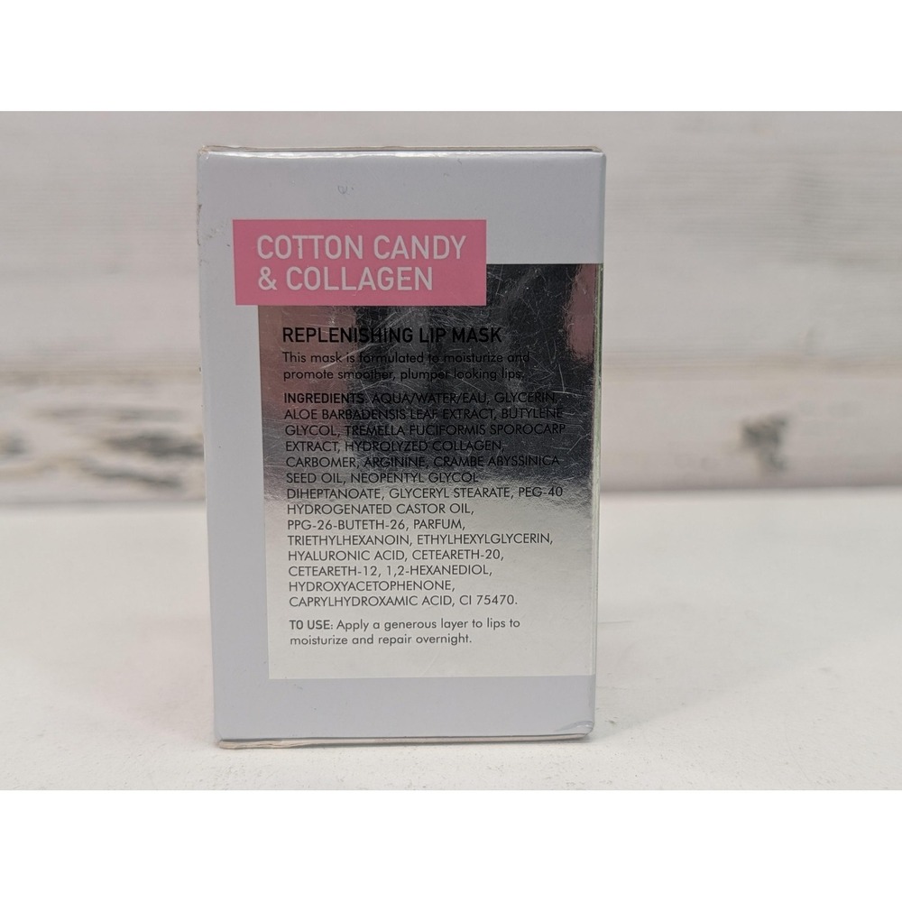 Global Beauty Care Cotton Candy & Collagen Lip Plumper Pink 1.7 Oz Gel